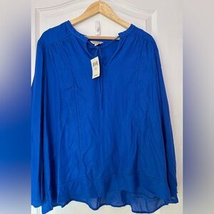 Lucky Brand - Blue Women's Top Size XL